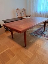 Massiver Teakholztisch, Couchtisch 60er/70er Jahre