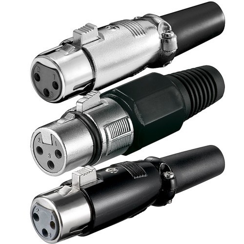 Xlr pol buchse audio - xlr,
