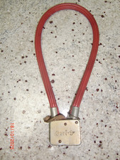 DDR Fahrradschloss Neu Rot