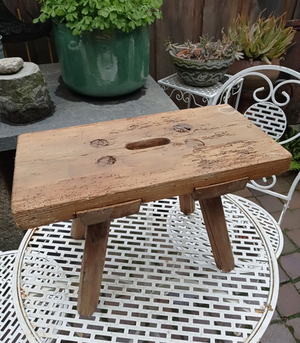 Alter bauern hocker - alter, |