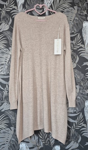 Feinstrick longpullover tunika - feinstrick,