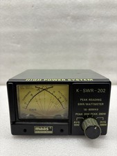 MAAS K-SWR-202 SWR Wattmeter Messtechnik Funktechnik Getestet ✅