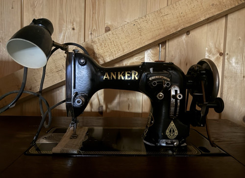 Anker antike nähmaschine - anker,