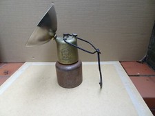 Alte Karbidgrubenlampe mit