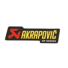 Akrapovic SP Auspuff Aufkleber