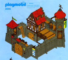 Playmobil Ersatzteile für Ritterburg 3030, 3446, 3665, 3666, 3667, 3888, 4865,