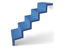 Pooltreppe Treppe ELEGANZ 60 kurz 5-stufig REKU Polyester zur Wandbefestigung