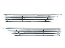 2 Chrom Ziergitter Gitter für