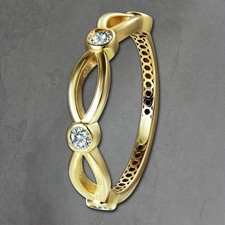 GoldDream Gold Ring Zirkonia