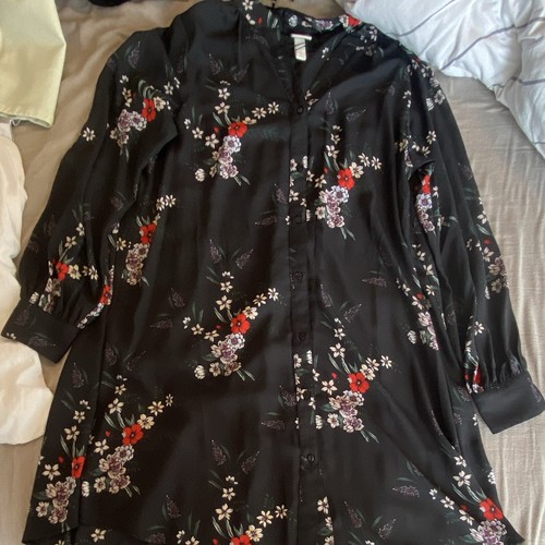 Damen hemdblusenkleid 38 - h&m,