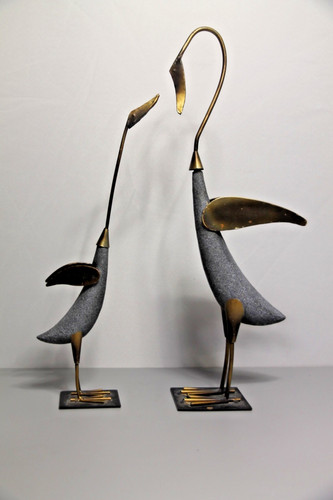 Vintage mid century skulptur - vintage,