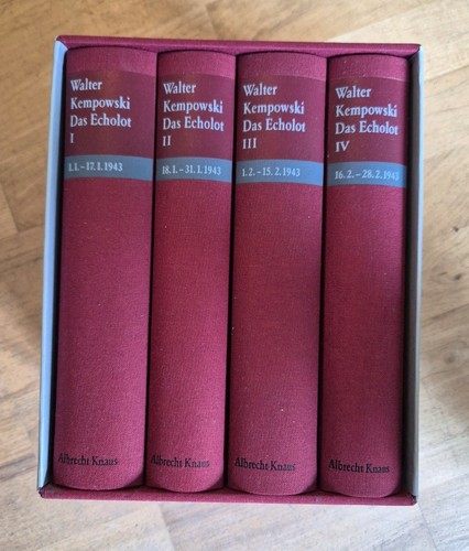 Walter kempowski das echolot - kempowski,,
