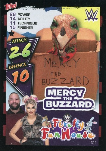 Topps wwe 2021 311 - topps, mercy