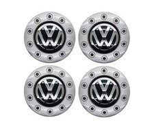 4x Original VW Golf 4 Nabendeckel Nabenkappen Radkappen grau 1J0601149A GRB