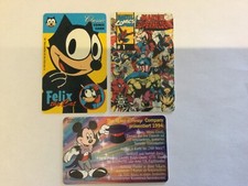 3X Telefonkarte- Felix the Cat