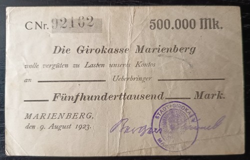 Marienberg 500 000 - marienberg,, v