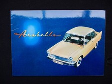 Lloyd Arabella Hochglanz  A4 16S. 7/1959 Deutsch Prospekt Brochure 804