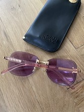 Gianni VERSACE Sonnenbrille Rosa Pink Gold Meander Muster Luxus