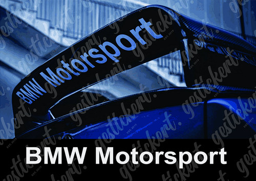 Bmw motorsport - 1x,