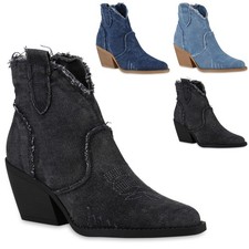 Damen Cowboy Stiefeletten