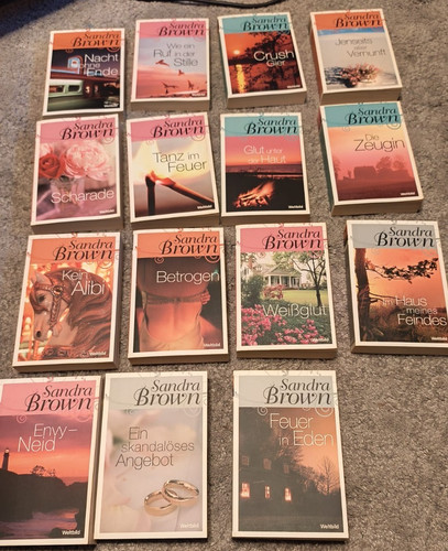 Sandra brown 15x buch - sandra,