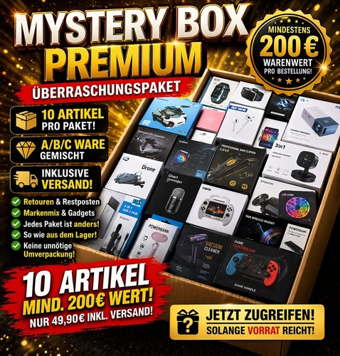 Premium retouren paket - premium, 10