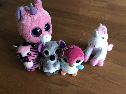 Kuscheltier set einhorn - kuscheltier,