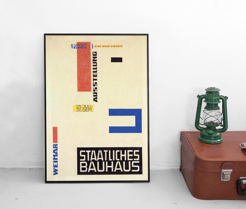 Poster staatliches bauhaus - poster,