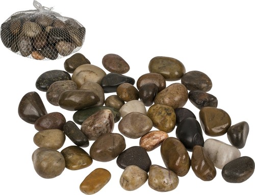 Dekosteine flusssteine - 1, kg