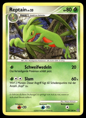 Reptain pokemon sturmtief - 39,