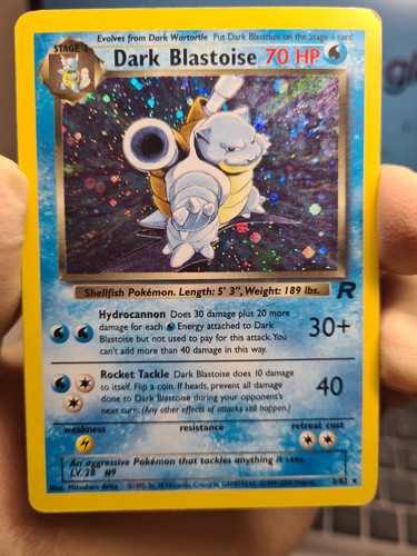 Dark blastoise dunkles turtok - dark,