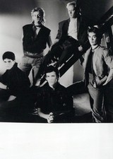 Stan Webb Foto Original Schwarz und Weiß Presse Promotion Circa 1970s