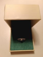 Damen Weißgold  Ring 375
