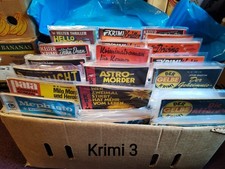 310 Diverse Kriminalromane Romanhefte Amboss Kelter Para Gelbe Krimi usw 