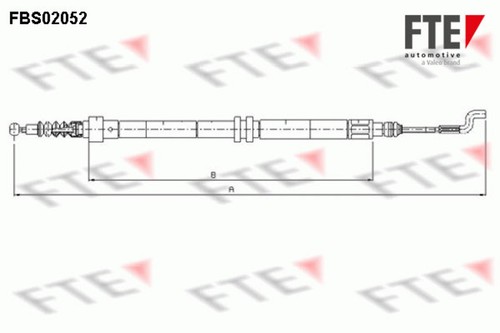 Fte bremsseil seilzug - bremsseil,