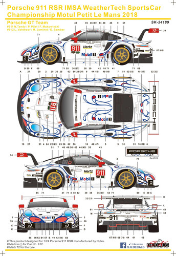 Porsche 911 rsr imsa - porsche,