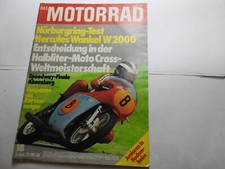 Zeitschrift Das Motorrad Heft 18/1973  Hercules Wankel W2000