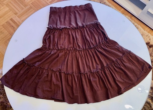 Carmen rock skirt braun - xs-m,