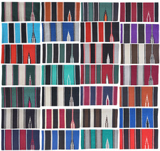 Navajo Decke "Taima" Maße: 30x60 inch Grundfarben: lila, blau, bordeaux, braun 