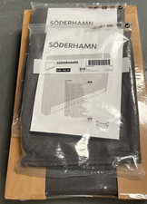 IKEA SODERHAMN 3er Sofa & Armlehne Komplettbezug Set NEU Fridtuna dunkelgrau