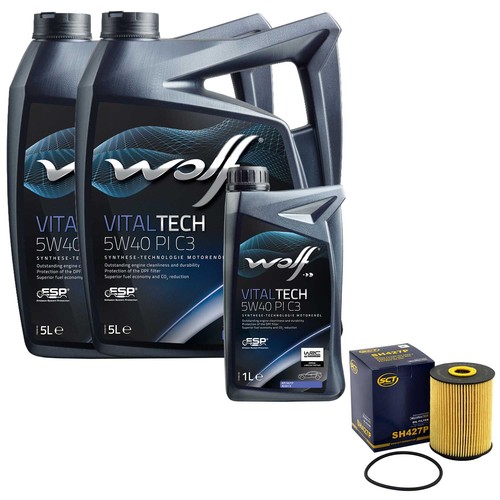 Motoröl set wolf vitaltech - wolf, pi