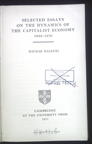 Selected essays the - selected,