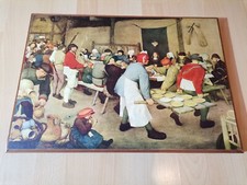 dachboden fund bild die bauern hochzeit . öl auf holz? 114x163cm . nur abholung