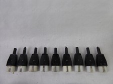 alter Bakelit Heißgerätestecker Stecker für Heißgeräte mit Kabeltülle