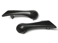 2x GRIFF TÜRGRIFF INNEN LINKS + RECHTS SCHWARZ FÜR RENAULT MEGANE II MK2 02-05