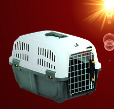 Hunde ⭐ TRANSPORTBOX 55 cm ⭐ Flugbox Reisebox Autotransportbox Kennel Nager