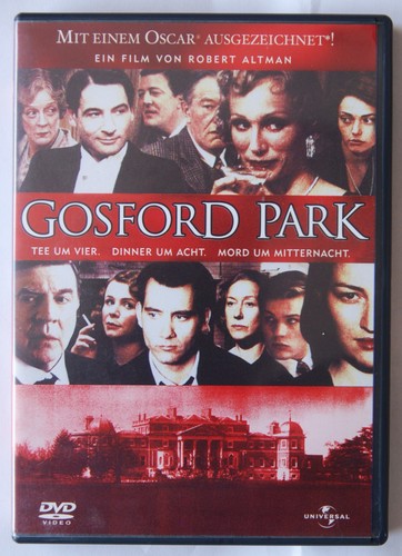 Dvd gosford park tee - um, vier