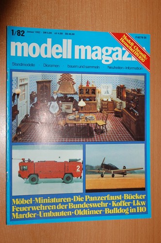 Modell magazin jahrgang 1982 - jahrgang,