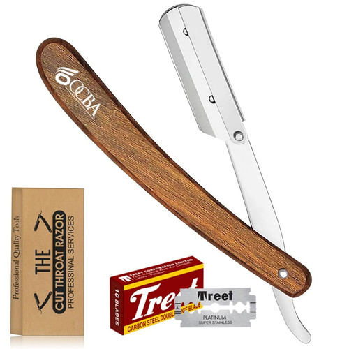 Holzgriff rasiermesser set - holzgriff-rasiermesser, &