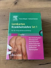 Lernkarten Krankheitslehre Set 1 für Heilpraktikerausbildung